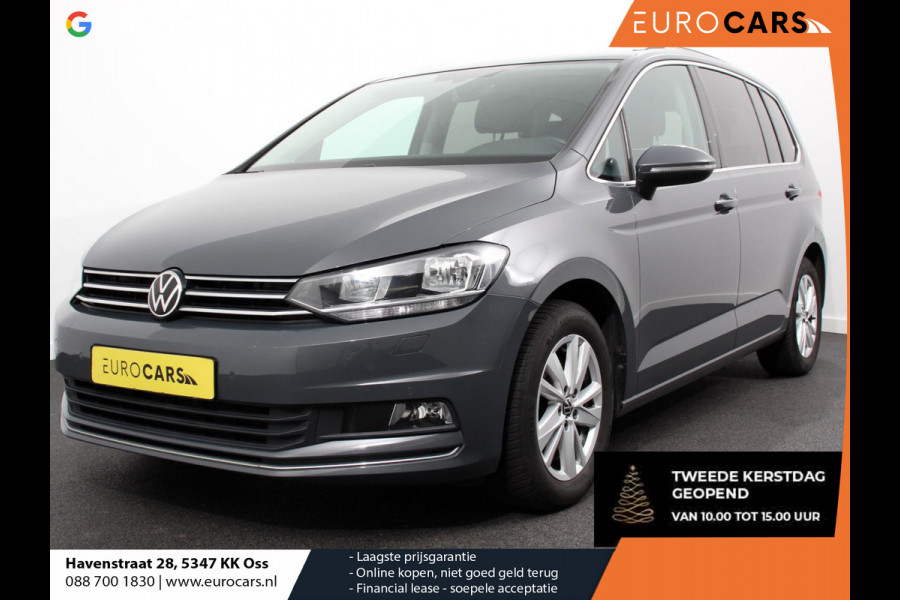 Volkswagen Touran 1.5 TSI 150pk DSG Highline 7p | Navigatie | Apple Carplay/Android Auto | Electrisch bedienbare achterklep | Adaptive Cruise control | Lichtmetalen velgen | Extra getint glas