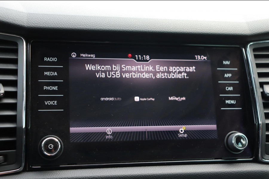 Škoda Kodiaq 1.5 TSI Business Edition org.NL schuifdak digitaal dashboard el.trekhaak adapt.cruise camera el.klep