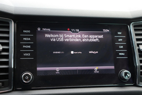 Škoda Kodiaq 1.5 TSI Business Edition org.NL schuifdak digitaal dashboard el.trekhaak adapt.cruise camera el.klep