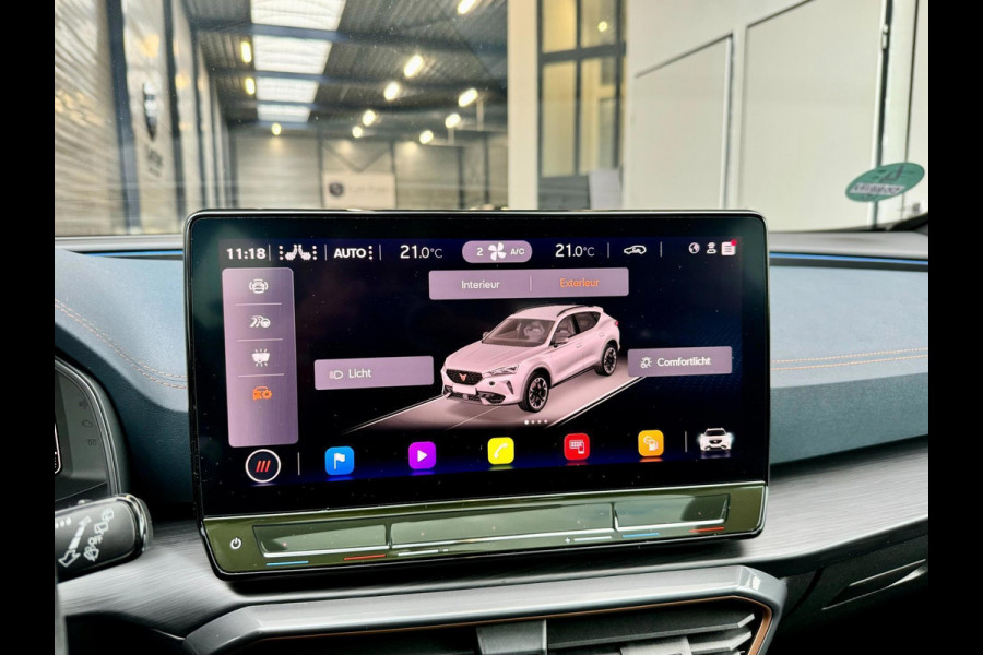 CUPRA Formentor 2.0 TSI 4DRIVE 310+PK LED/VIRTUAL/SFEER/PANO/STUUR+S.VERWARMING+MEMORY/19"/KEYLESS/CAM/ACC/ECC/12 MDN GARANTIE