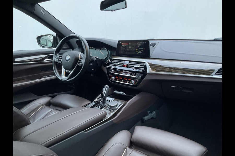 BMW 6 Serie Gran Turismo 630d High Executive Luchtvering Softclose HUD 360°Cam Full Options