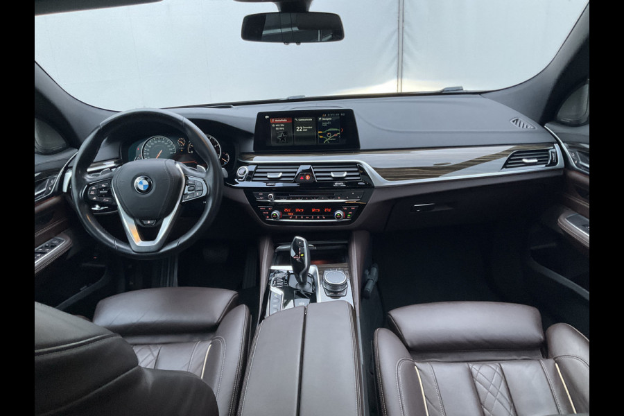BMW 6 Serie Gran Turismo 630d High Executive Luchtvering Softclose HUD 360°Cam Full Options