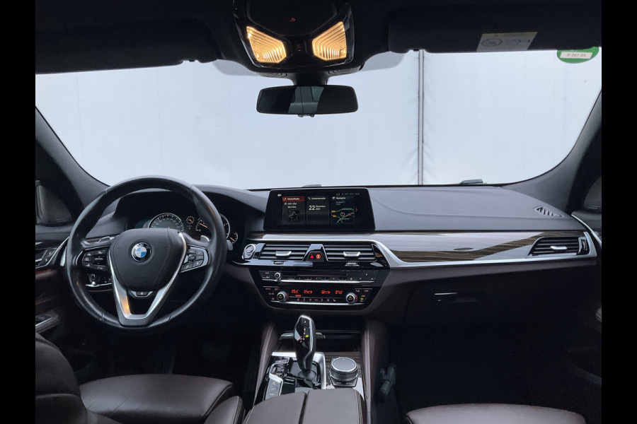 BMW 6 Serie Gran Turismo 630d High Executive Luchtvering Softclose HUD 360°Cam Full Options
