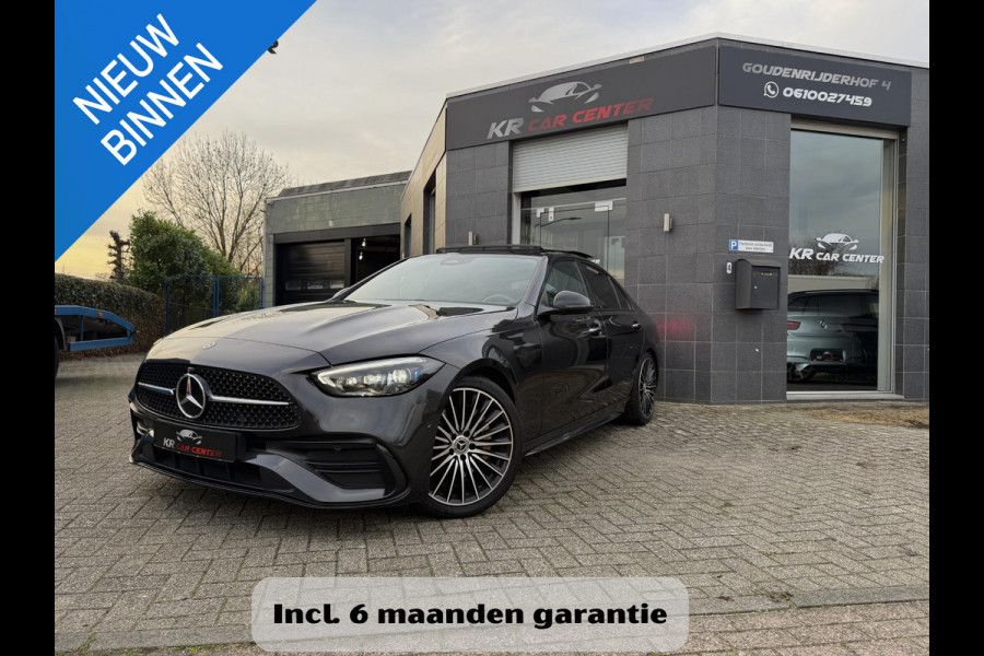 Mercedes-Benz C-Klasse 200 AMG PANO-BURMESTER-MEMORY-HUD-360