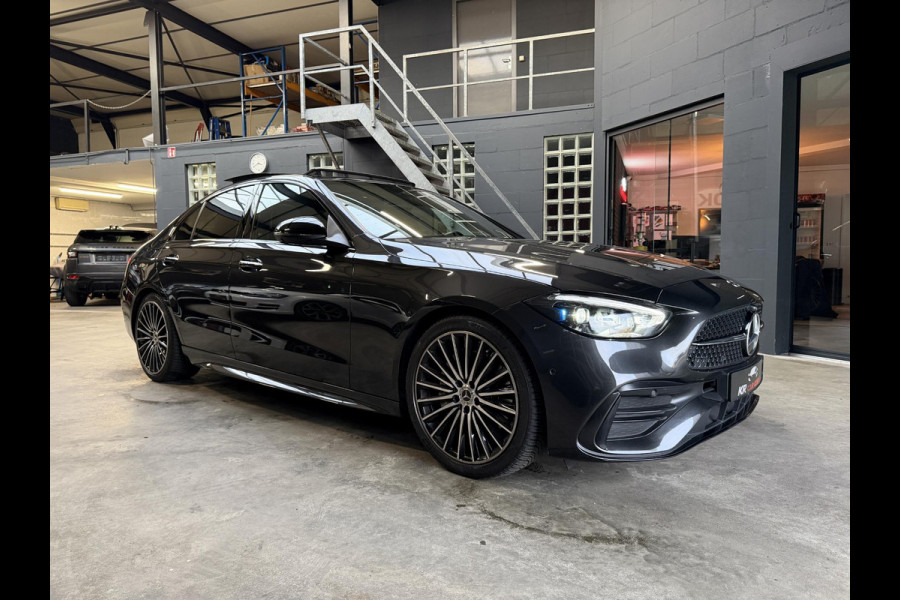 Mercedes-Benz C-Klasse 200 AMG PANO-BURMESTER-MEMORY-HUD-360
