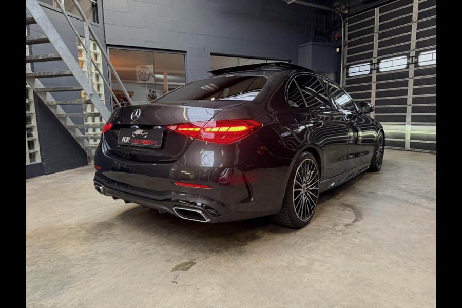 Mercedes-Benz C-Klasse 200 AMG PANO-BURMESTER-MEMORY-HUD-360