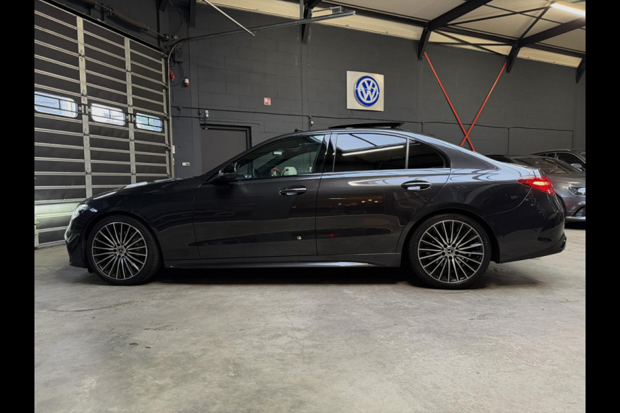 Mercedes-Benz C-Klasse 200 AMG PANO-BURMESTER-MEMORY-HUD-360