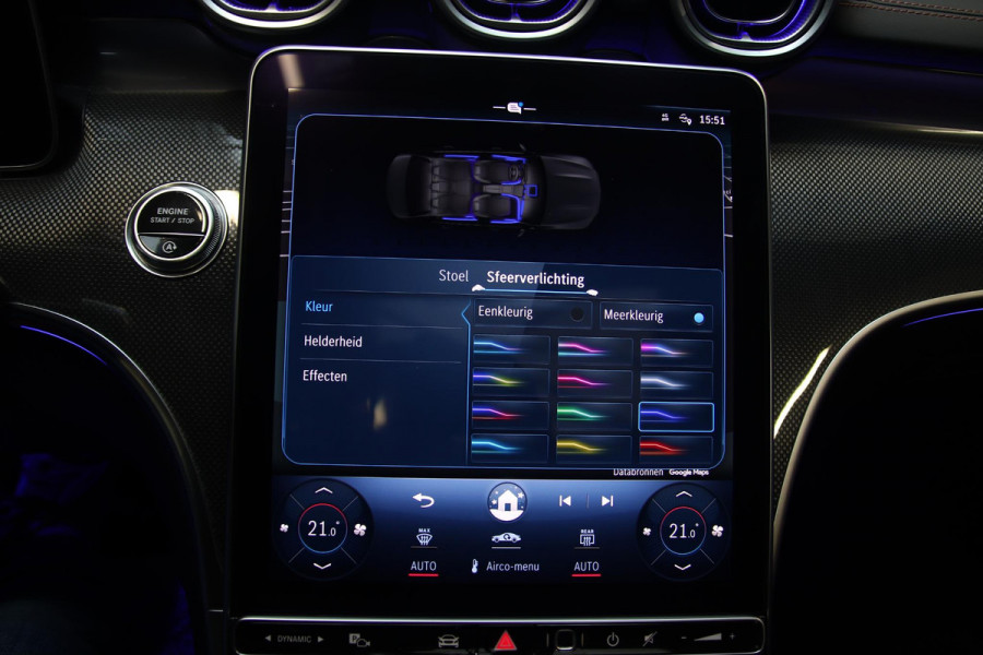 Mercedes-Benz C-Klasse 200 AMG PANO-BURMESTER-MEMORY-HUD-360