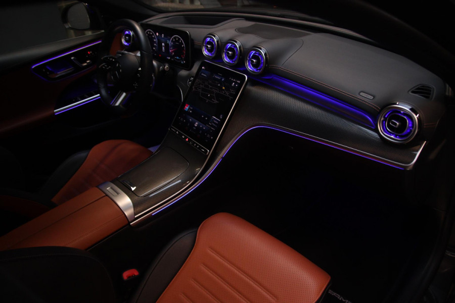 Mercedes-Benz C-Klasse 200 AMG PANO-BURMESTER-MEMORY-HUD-360