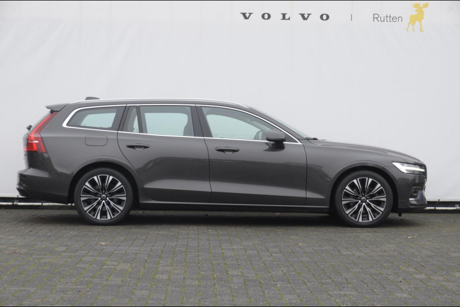 Volvo V60 B4 211PK Automaat Plus Bright / Adaptieve cruise control / BLIS / Elektrische stoelen / stuur - stoelverwarming / elektrische achterklep