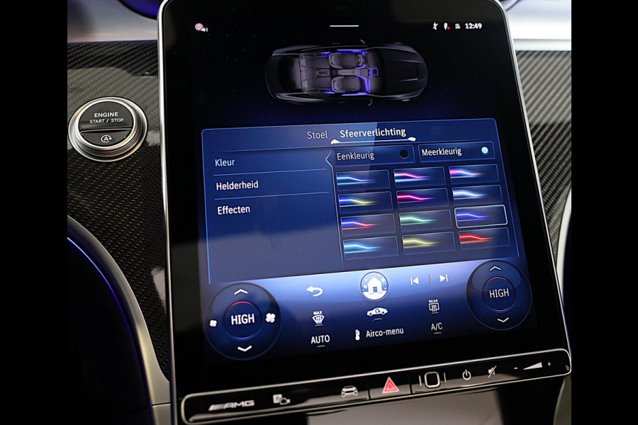 Mercedes-Benz CLE Coupé AMG 53 4MATIC+ / Performance Stoelen / Acc / Carbon Pakket / Memory / Burmester / Head Up / Pano / 360 Cam