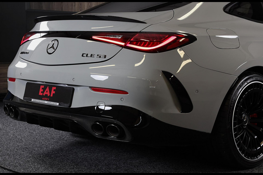 Mercedes-Benz CLE Coupé AMG 53 4MATIC+ / Performance Stoelen / Acc / Carbon Pakket / Memory / Burmester / Head Up / Pano / 360 Cam