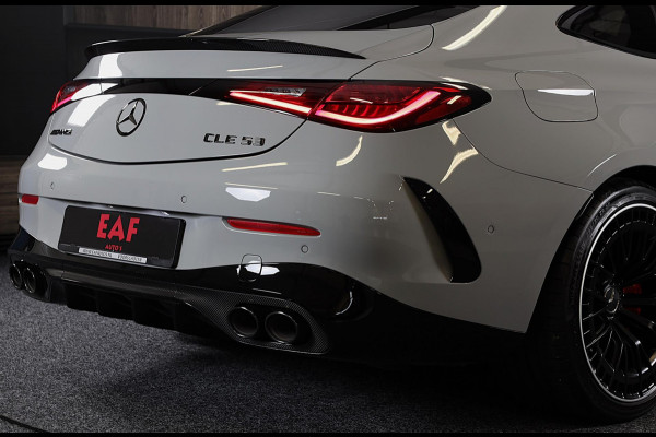 Mercedes-Benz CLE Coupé AMG 53 4MATIC+ / Performance Stoelen / Acc / Carbon Pakket / Memory / Burmester / Head Up / Pano / 360 Cam