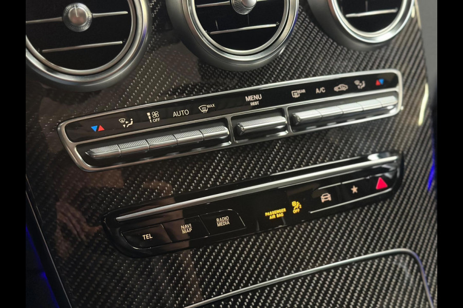 Mercedes-Benz GLC 63 S AMG 4MATIC+ | Pano | stoelverkoeling | keyless | 360 camera | HUD | Carbon