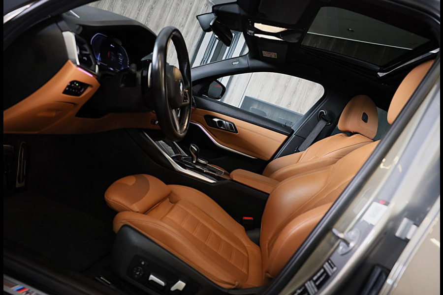 BMW 3-serie 330e High Executive M Sport / Head Up / Memory / Acc / Lane Assist / Dode Hoek / Open Dak / Cognac Leder / Camera /Led