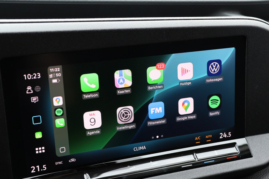 Volkswagen Caddy Cargo Maxi 2.0 TDI R-Line DSG | LED | Camera | CarPlay | Lane Assist | Virtual Cockpit | Stoelverwarming | Cruise control | DAB | Trekhaak | Keyless Go | Maxton spoilerkit | Fabrieksgarantie