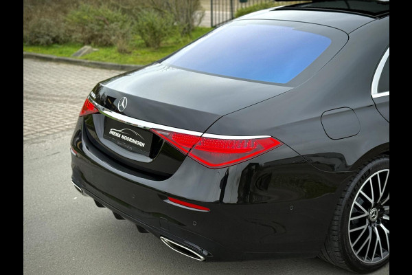 Mercedes-Benz S-Klasse 580 e AMG Panoramadak|4D Burmester®|Softclose|Head-Up|Achterasbesturing|Luxe leder|Stuur verw.|Stoel vent.