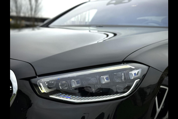 Mercedes-Benz S-Klasse 580 e AMG Panoramadak|4D Burmester®|Softclose|Head-Up|Achterasbesturing|Luxe leder|Stuur verw.|Stoel vent.