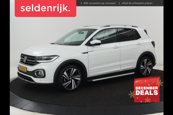 Volkswagen T-Cross 1.0 TSI R Line | Stoelverwarming | Keyless | Virtual Cockpit | Carplay | Trekhaak | Adaptive cruise | Park Assist | Full LED | Dodehoek detectie | Climate control