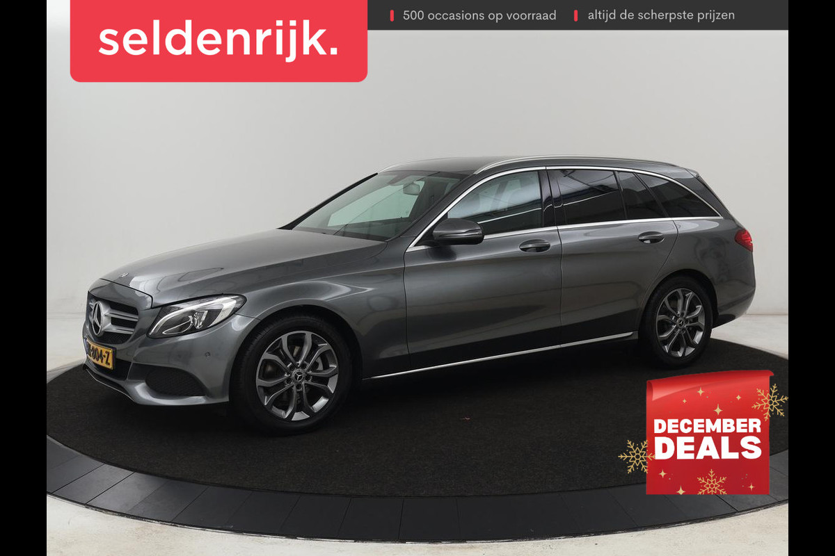 Mercedes-Benz C-Klasse 180 Business Solution | Stoelverwarming | Trekhaak | Camera | Navigatie | Park Assist | Half leder | Climate control | Full LED | Cruise control | Dodehoek detectie