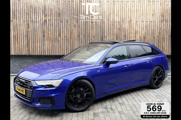 Audi A6 Avant 40 TFSI S edition Competition Automaat | Panoramadak | Trekhaak elektrisch uitklapbaar | Stoelverwarming | Afgevlakt stuur