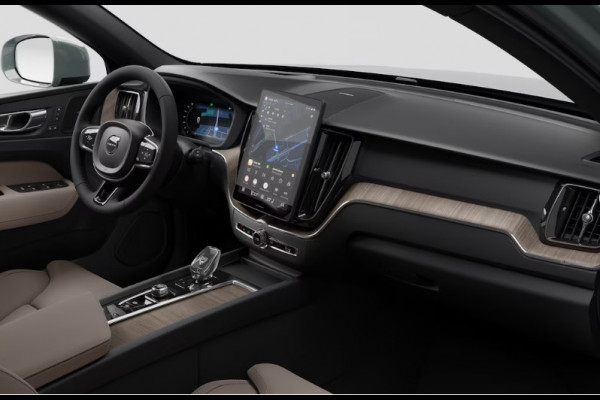 Volvo XC60 T6 350PK Automaat Plug-in hybrid AWD Plus Bright Panoramadak/ Elektrisch bedienbare voorstoelen met geheugen/ Stoelverwarming/ Stuurverwarming/ Harman Kardon audio/ 360 Camera/