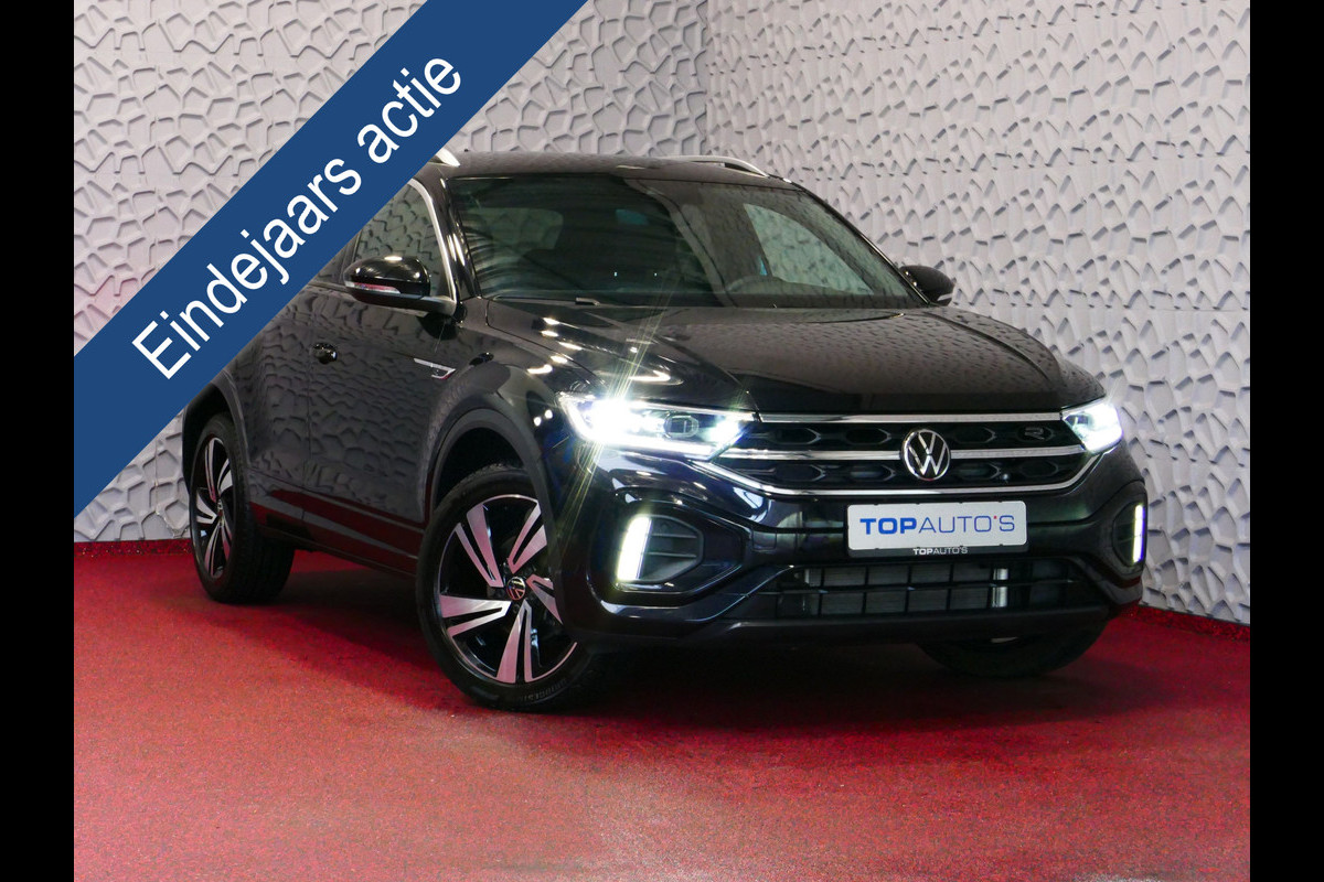 Volkswagen T-Roc ✅NIEUWE AUTO✅ 1.5 TSI 150PK R-LINE EVO IQ LIGHT ALCANTARA ELEK.KLEP CARPLAY STOEL/STUUR VERW. 18"LMV VIR.COCKPIT RLINE R LINE "Volkswagen rijden begint bij Topautos.nl – 75 topmodellen direct op voorraad!"