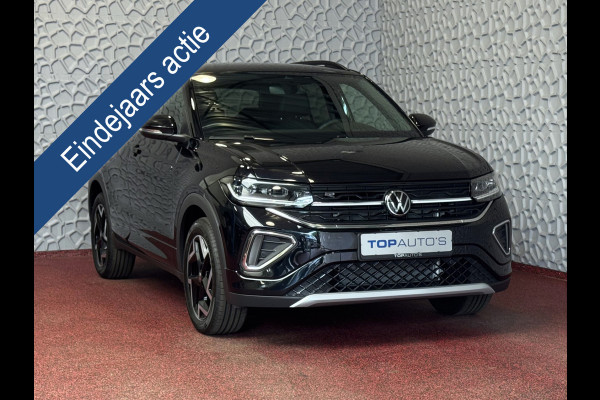 Volkswagen T-Cross ✅NIEUWE AUTO✅ TSI 115PK R-LINE EDITION TREKHAAK LED LMV IQ CAMERA STOELVERW ✅2025✅ "Volkswagen rijden begint bij Topautos.nl – 75 topmodellen direct op voorraad!"