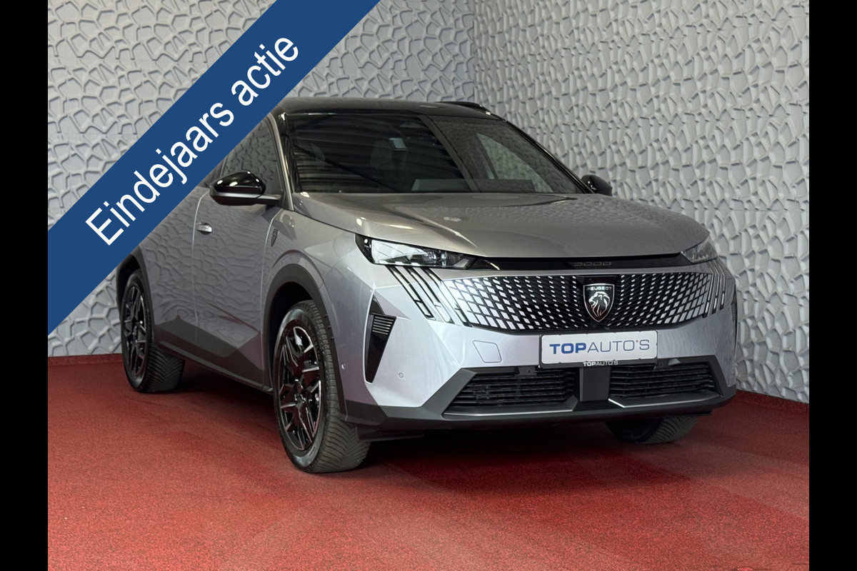 Peugeot 5008 1.2 HYBRID 145e. PANODAK GT LINE AUT. CARPLAY NAVI STOELVERW KEYLESS 7P 7 Persoons