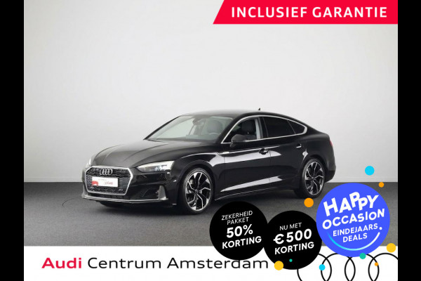 Audi A5 Sportback 40 TFSI Advanced Edition 204pk | Sportstoelen | Matrix LED koplampen | 19 inch lichtmetalen velgen | Voorstoelen met massage functie