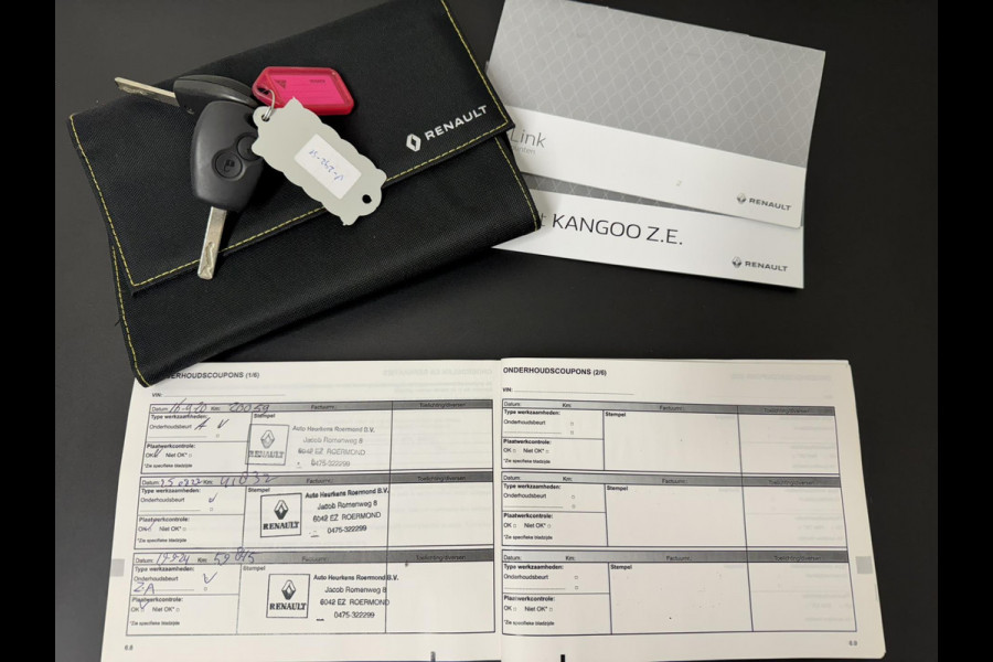 Renault Kangoo Z.E. Airco Dealeronderhouden Cruise control Navigatie Radio/CD Parkeersensoren achter Dubbeldeurs