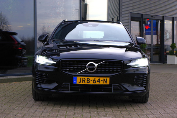Volvo V60 2.0 T8 Recharge 390 PK AWD R-Design PHEV, Trekhaak, 360 Camera, Memory, H/K Sound, Adap. Cruise Control