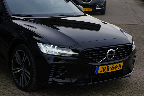 Volvo V60 2.0 T8 Recharge 390 PK AWD R-Design PHEV, Trekhaak, 360 Camera, Memory, H/K Sound, Adap. Cruise Control
