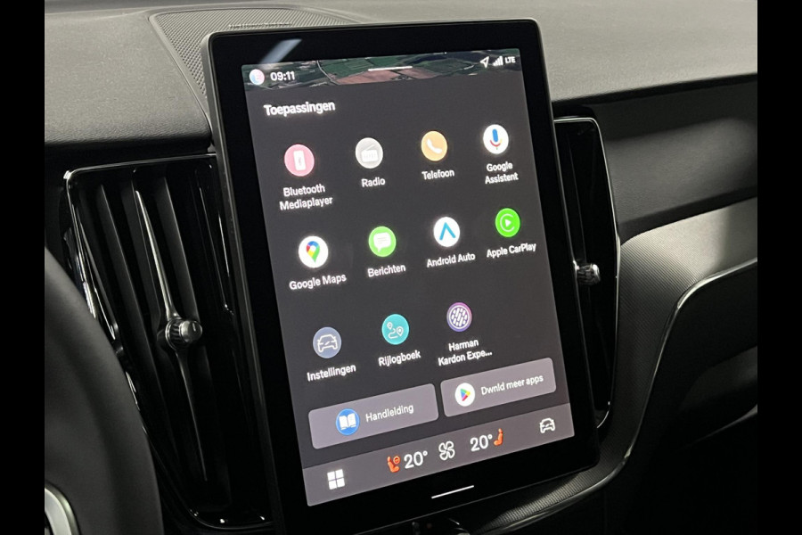 Volvo XC60 T8 Plug-in AWD Black Edition *455PK* Open dak | Adapt. cruise control | Harman Kardon | 360° Camera | Head-up | Pilot assist