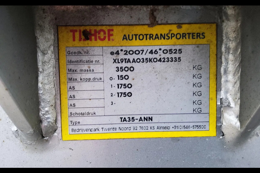 Renault Master 165 PK OPRIJWAGEN MET HULPLUCHTVERING VFJ-63-R + AANHANGER 38-WV-VV