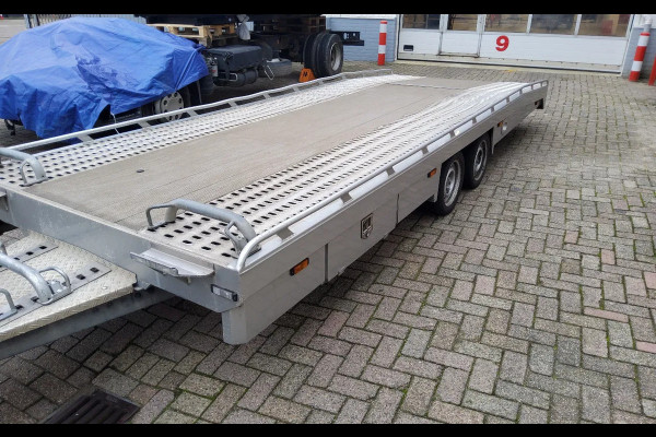 Renault Master 165 PK OPRIJWAGEN MET HULPLUCHTVERING VFJ-63-R + AANHANGER 38-WV-VV