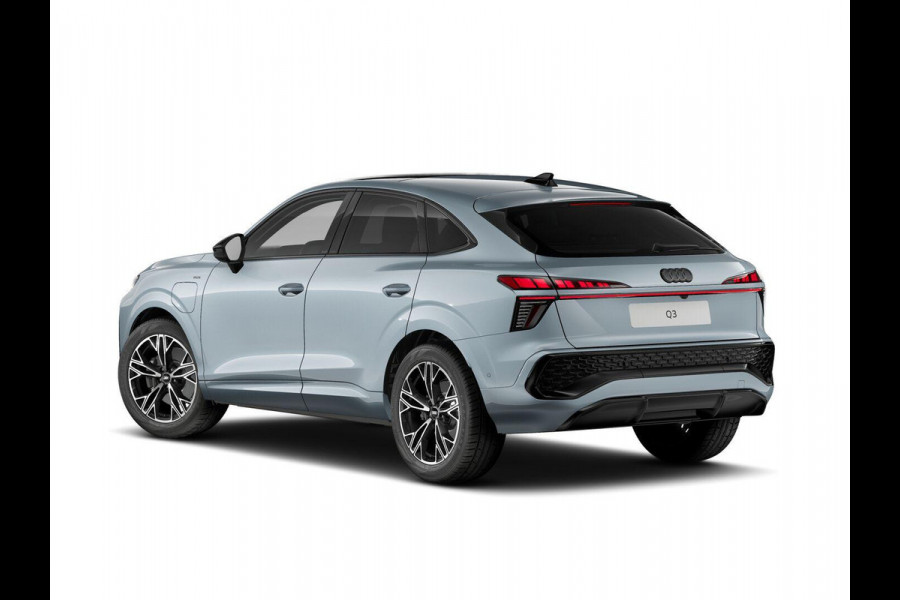 Audi Q3 Sportback S edition e-hybrid 272 pk | Techniekpakket plus | Glazen panoramadak | Optiekpakket zwart | 19'' lichtmetalen velgen |
