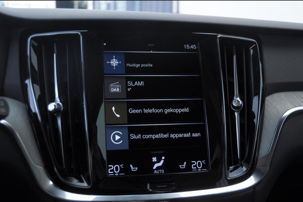 Volvo V60 T6 340PK Automaat Recharge AWD Inscription Trekhaak / Adaptieve cruise control /BLIS / Parkeersensoren met camera / Stoel - en stuurwielverwarming / Elektrische stoelen met geheugen / Getint glas / Apple carplay / Keyless entry / Elektrische achterklep