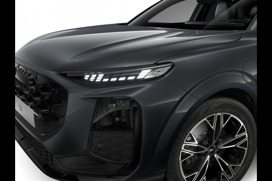 Audi Q3 Sportback S edition e-hybrid 272 pk | Techniekpakket plus | Lederen sportstoelen | Optiekpakket zwart | Privacy glas |