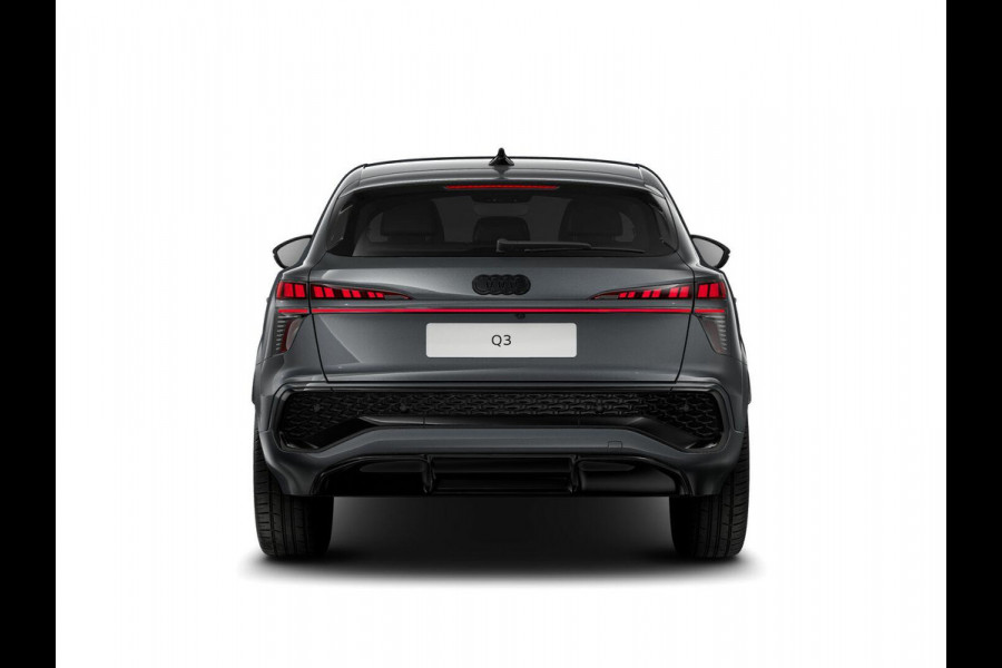 Audi Q3 Sportback S edition e-hybrid 272 pk | Techniekpakket plus | Lederen sportstoelen | Optiekpakket zwart | Privacy glas |