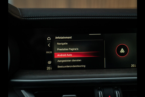 Alfa Romeo Stelvio 2.0T 280pk AWD Ti Lusso MY21 | Verde Visconti | Lederen dash. | CarPlay | Adapt. cruise