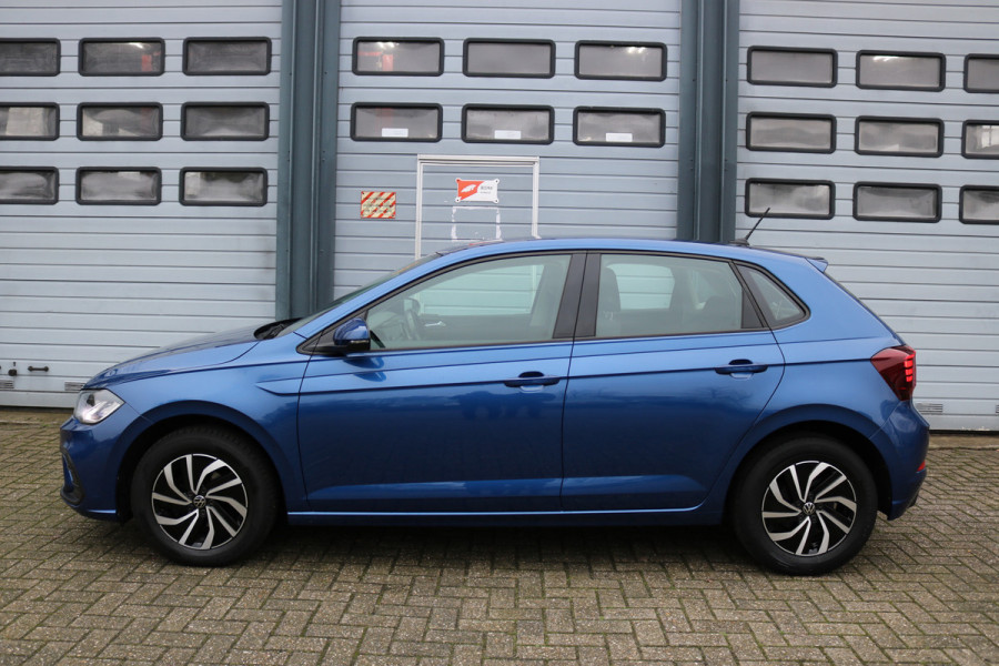 Volkswagen Polo 1.0 TSI Life Virtuel cockpit Navi Alu velgen Led Bj:2022