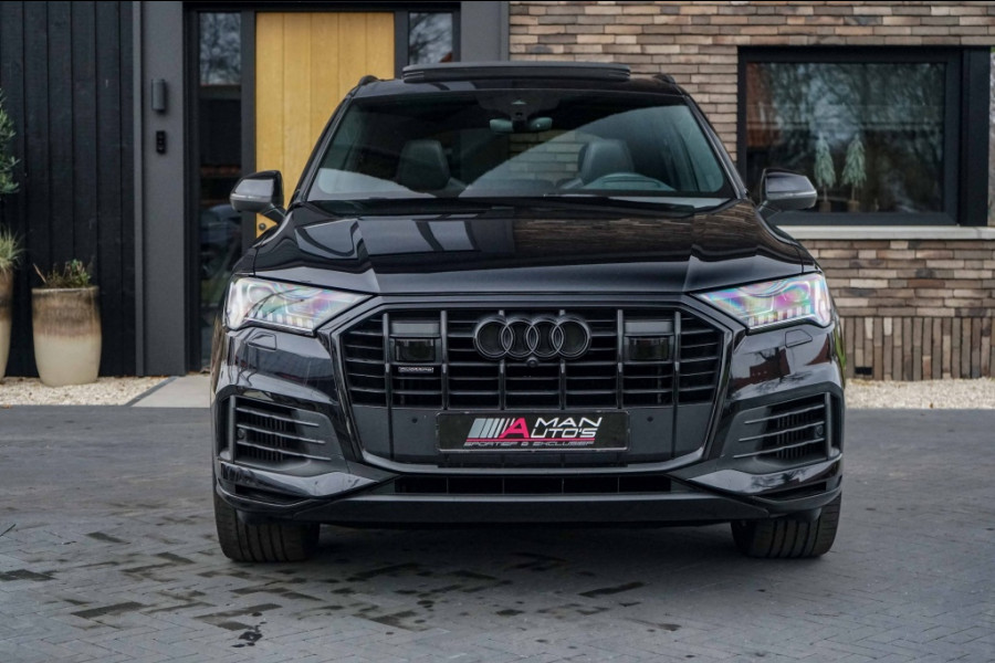 Audi Q7 55 TFSI e Quattro S-Line Pano/HUD/B&O/RS-Zetels/Trkhk/Black/Mass