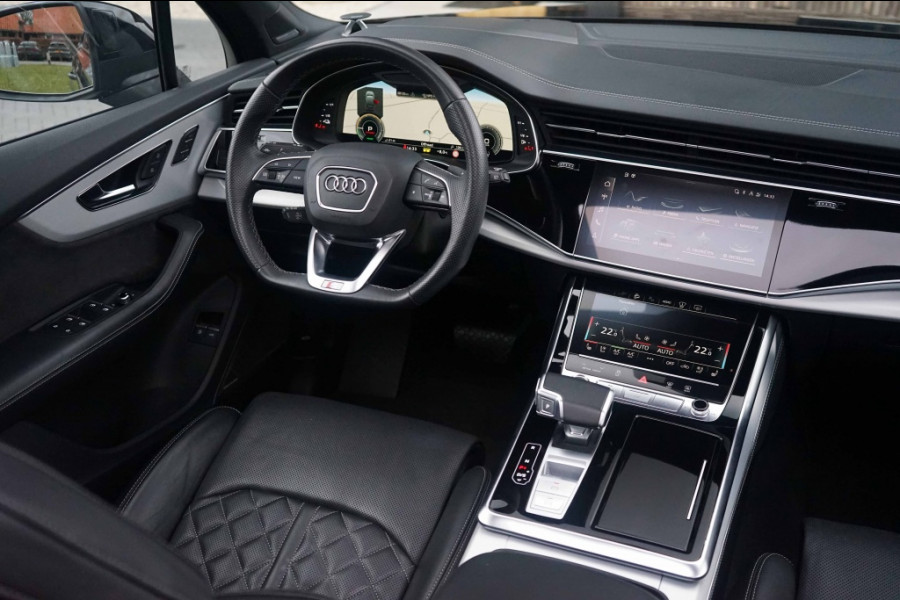 Audi Q7 55 TFSI e Quattro S-Line Pano/HUD/B&O/RS-Zetels/Trkhk/Black/Mass