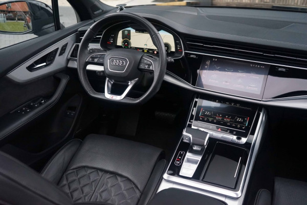Audi Q7 55 TFSI e Quattro S-Line Pano/HUD/B&O/RS-Zetels/Trkhk/Black/Mass