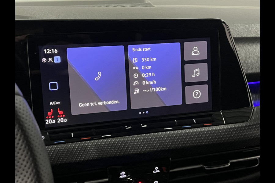 Volkswagen Golf 1.5 eTSI R-Line Business Adaptive Cruise | Stoel-/stuurverwarming | Achteruitrij ​camera | Carplay | ​Sfeerverlichting