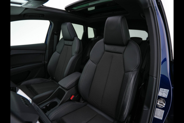 Audi Q4 e-tron 40 S-Line Competition Launch edition 77 kWh [ 3-Fase ] {SOH-87%} (INCL-BTW) *HEAT-PUMP | PANO | LEATHER-FABRIC | MATRIX-LED | ADAPTIVE-CRUISE | HEATED-SPORTSEATS | AMBIENT-LIGHT | DIGI-COCKPIT | CAMERA | KEYLESS | NAVI-FULLMAP | ...
