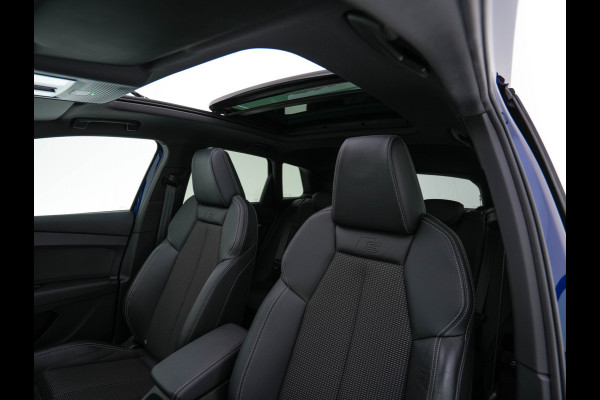 Audi Q4 e-tron 40 S-Line Competition Launch edition 77 kWh [ 3-Fase ] {SOH-87%} (INCL-BTW) *HEAT-PUMP | PANO | LEATHER-FABRIC | MATRIX-LED | ADAPTIVE-CRUISE | HEATED-SPORTSEATS | AMBIENT-LIGHT | DIGI-COCKPIT | CAMERA | KEYLESS | NAVI-FULLMAP | ...