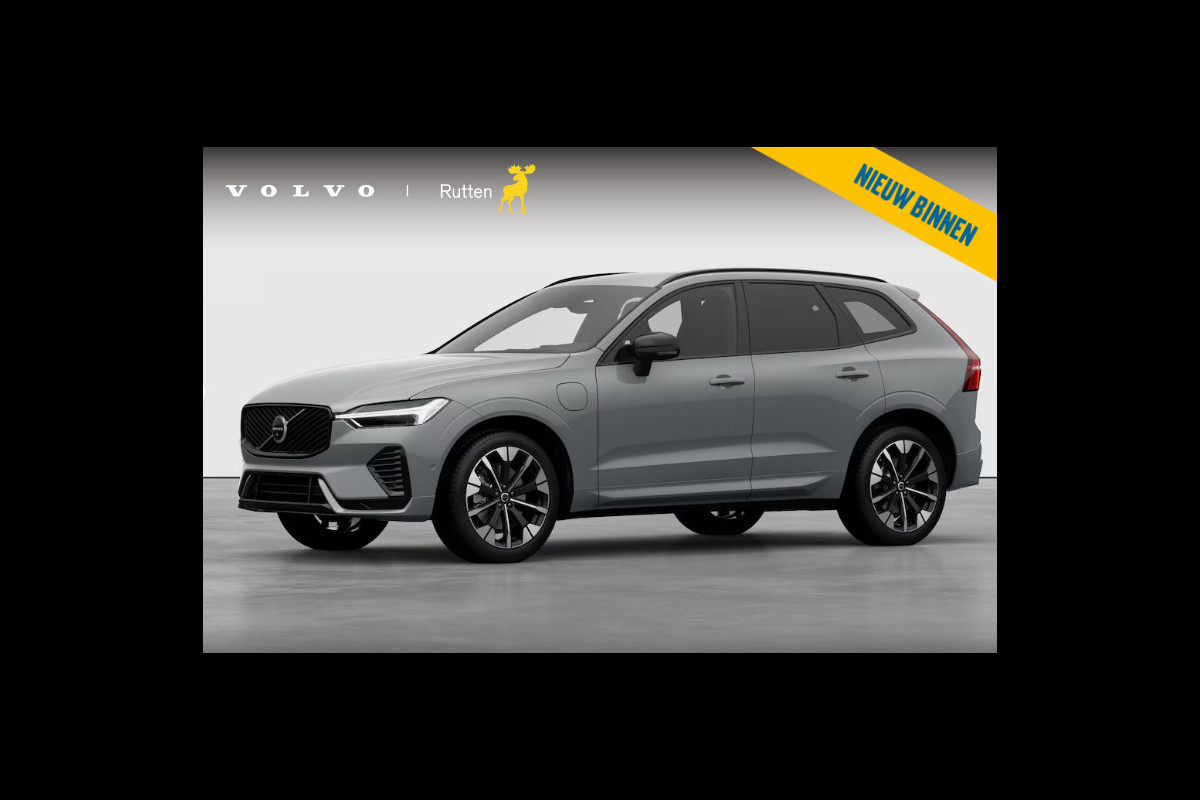 Volvo XC60 T6 350PK Automaat Plug-in hybrid AWD Plus Dark Elektrisch bedienbare voorstoelen met geheugen/ Stoelverwarming/ Stuurverwarming/ Harman Kardon audio/ 360 Camera/ BLIS