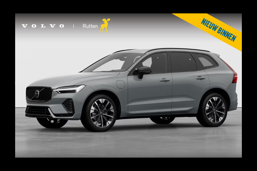 Volvo XC60 T6 350PK Automaat Plug-in hybrid AWD Plus Dark Elektrisch bedienbare voorstoelen met geheugen/ Stoelverwarming/ Stuurverwarming/ Harman Kardon audio/ 360 Camera/ BLIS